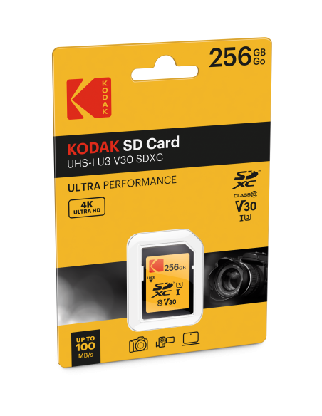 SD 256GB ULTRA PERFORMANCE Class 10 UHS-I U3 V30 A1