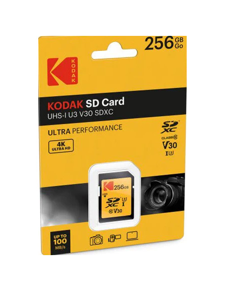 SD 256GB ULTRA PERFORMANCE Class 10 UHS-I U3 V30 A1