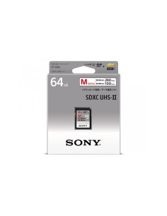 SONY SD XC 64GB M UHS-II U3 260MBS/100MBS CL.10 4K