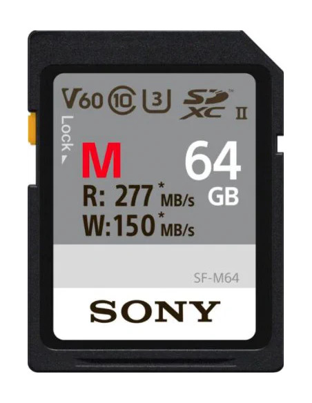 SDXC M 64GB UHS-II Class 10 U3 V60