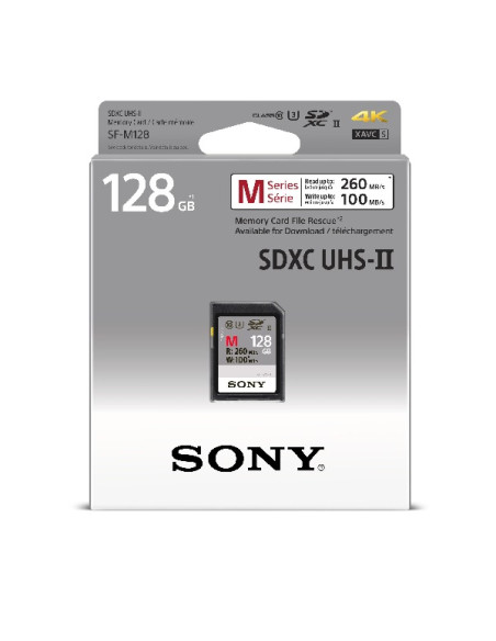 SDXC M 128GB UHS-II Class 10 U3 V60