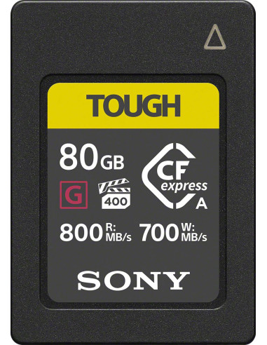 SONY CF EXPRESS 80GB TYPE A TOUGH SERIE G 800MBS/700MBS