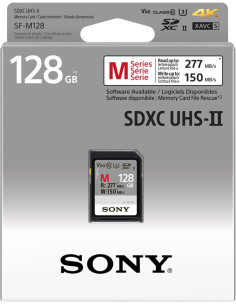 SONY SD HC 128GB SERIE M TOUGH UHS-II U3 277MBS/150MBS 4K