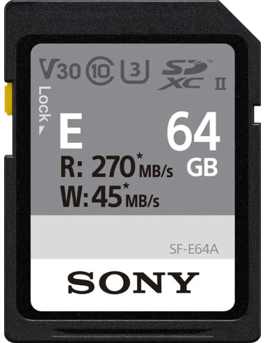 SF-E64A 64 GB SDXC Classe 10