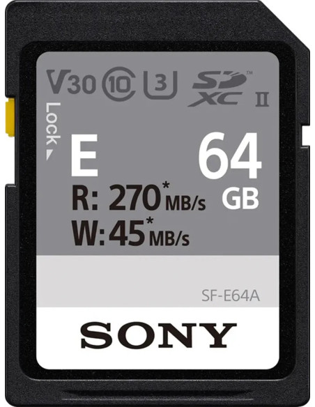 SF-E64A 64 GB SDXC Classe 10