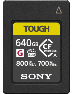 SONY CF EXPRESS 640GB TYPE A TOUGH SERIE CEA-G 800MBS/700MBS 2