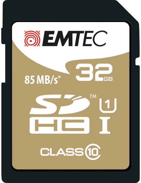 EMTEC SD HC 32GB CL.10 GOLD PLUS 85Mb/24Mb U1