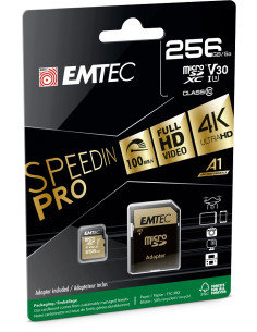 KODAK MICRO SD XC 256GB 100MB/100MB CL.10 U3 V30 4K ULTRA PERFORMANCE