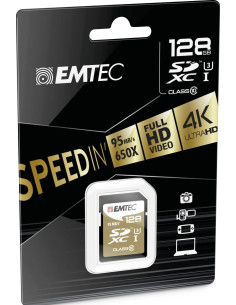 EMTEC SDXC 128GB CL.10 SPEEDIN PRO 100Mb/100Mb U3 V30 2