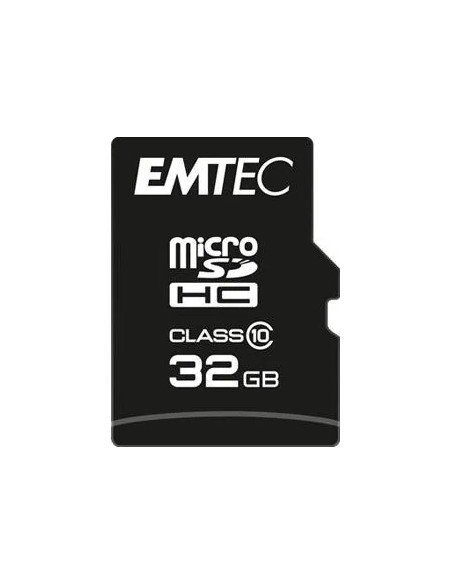 EMTEC MICRO SD HC 32GB CL.10 CLASSIC 20Mb/12Mb CON ADATTATORE