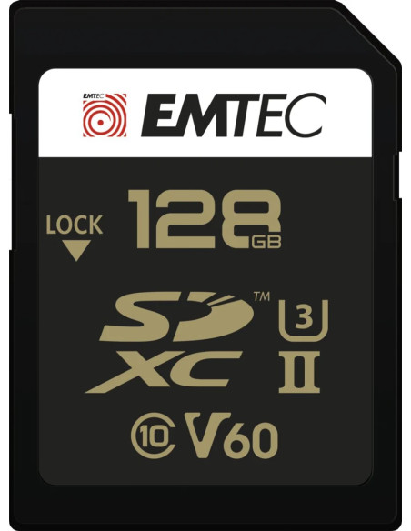 ECMSD128GUHS2V60 128GB UHS-II U3 V60 SpeedIN Pro+