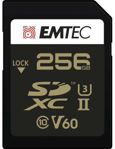 ECMSD256GUHS2V60 memoria flash 256 GB SDXC UHS-II Classe 2