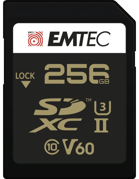 ECMSD256GUHS2V60 memoria flash 256 GB SDXC UHS-II Classe 2