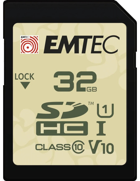 EMTEC SD 32GB OUTDOOR UHS1 U1 V10  IP6X IPX7