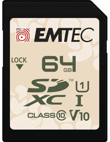 EMTEC SD 64GB OUTDOOR UHS1 U1 V10  IP6X IPX7