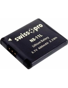 SWISS-PRO BATTERIA LITIO CANON NB11L 600mAh 2