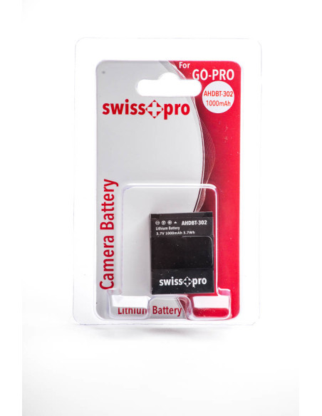 Litio GoPro 3/3+ AHDBT302 1000mAh