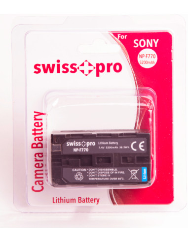 Litio Sony NP-F770 5200mAh