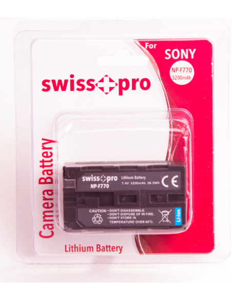 Litio Sony NP-F770 5200mAh
