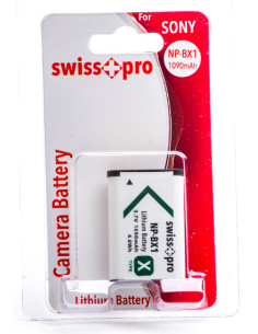 SWISS-PRO BATTERIA LITIO SONY NPBX1 1090mAh
