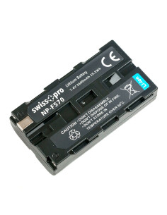 SWISS-PRO BATTERIA LITIO SONY NPF570/F550/F330 2500mAh
