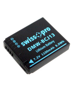 SWISS-PRO BATTERIA LITIO PANASONIC DMW BCJ13 1100mAh