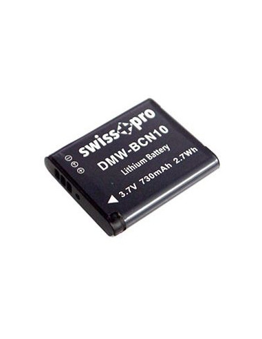 SWISS-PRO BATTERIA LITIO PANASONIC DMW BCN10 730mAh