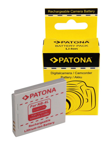 PATONA BATTERY CANON NB-4L NB4L, IXUS 30,40,50,55,60,65,70,75,8
