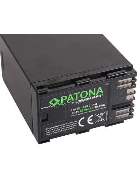 PATONA BATTERY CANON NB-4L NB4L, IXUS 30,40,50,55,60,65,70,75,8