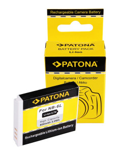PATONA BATTERY CANON IXUS 85 IS 85IS NB-6L NB6L POWERSHOT SD770