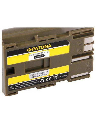 BATTERY CANON BP-511, BP-512 CANON EOS-D30 D60 G1,G2