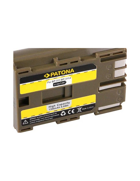 BATTERY CANON BP-511, BP-512 CANON EOS-D30 D60 G1,G2