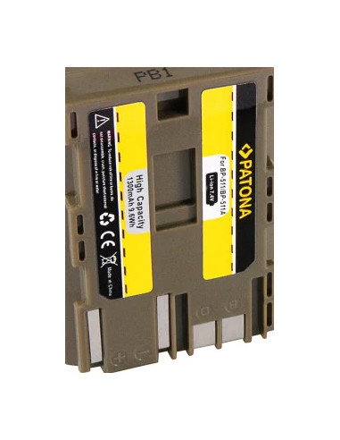 BATTERY CANON BP-511, BP-512 CANON EOS-D30 D60 G1,G2