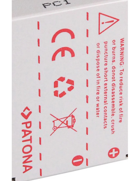 1072 Batteria per fotocamera/videocamera Ioni di Litio 750 mAh