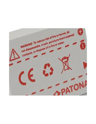 PATONA BATTERY CANON NB-10L NB10L POWERSHOT SX40 HS POWERSHOT SX-40HS SX40HS