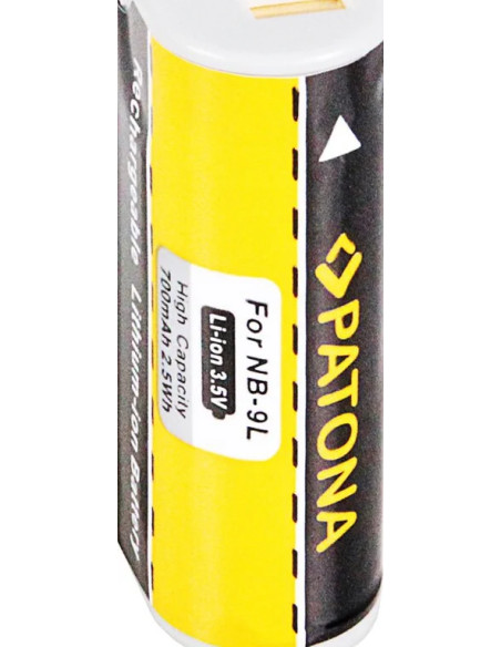 PATONA BATTERY CANON NB-9L DIGITAL IXUS 1000 1000HS 1100HS