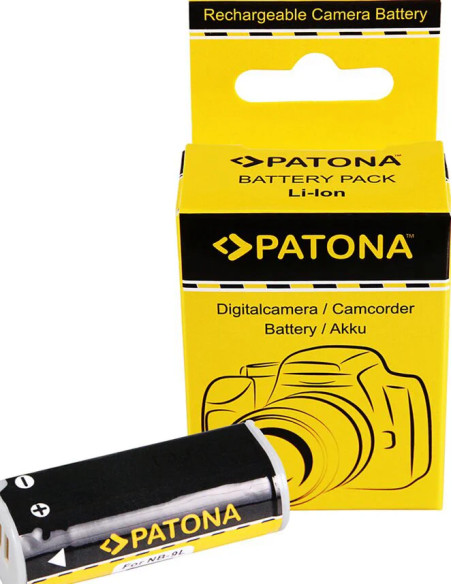 PATONA BATTERY CANON NB-9L DIGITAL IXUS 1000 1000HS 1100HS
