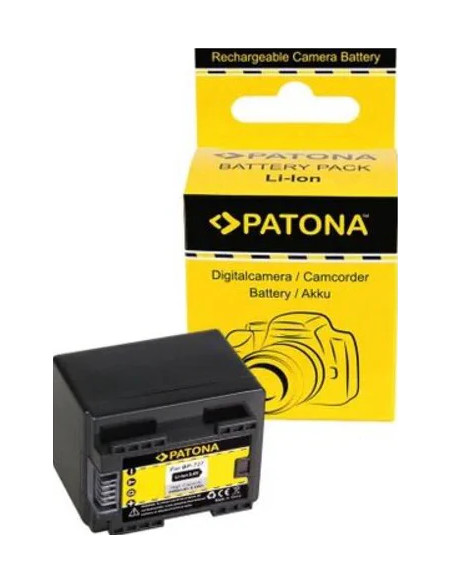 PATONA BATTERY CANON BP-727 CANON HR36 HF38 HF306 HFR46 HF48 HF406