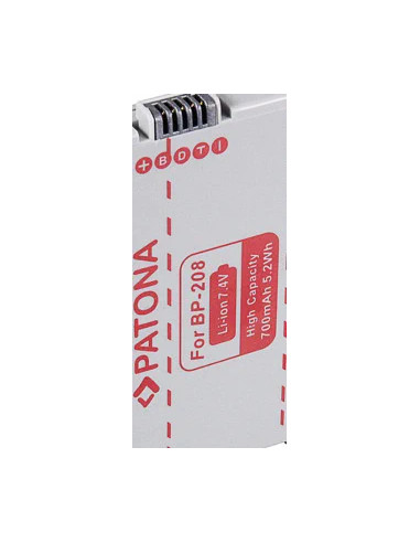 PATONA BATTERY CANON BP208 BP-308 BP-315 DC10 DC20 DC21 DC40 DC50 DC95