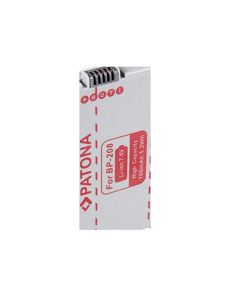 PATONA BATTERY CANON BP208 BP-308 BP-315 DC10 DC20 DC21 DC40 DC50 DC95