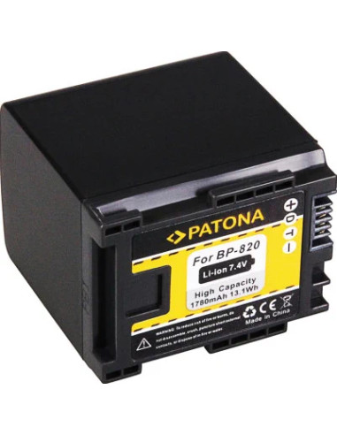 PATONA BATTERY CANON BP-820 CANON HF-G30 CANON XA20 CANON XA2