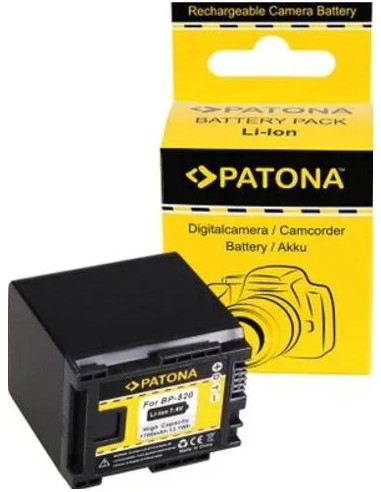 PATONA BATTERY CANON BP-820 CANON HF-G30 CANON XA20 CANON XA2