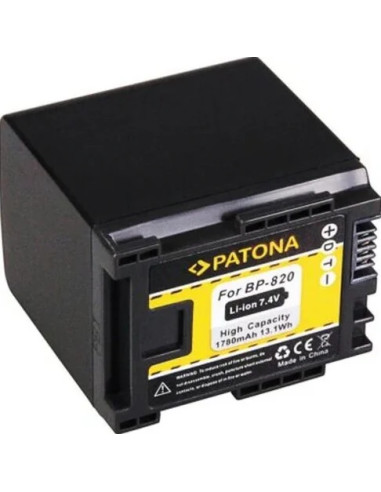 PATONA BATTERY CANON BP-820 CANON HF-G30 CANON XA20 CANON XA2