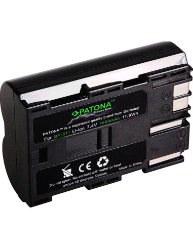 1210 Batteria per fotocamera/videocamera Ioni di Litio 1600 mAh