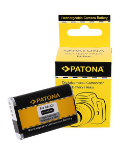 PATONA BATTERY CANON NB-12L LEGRIA MINI X VIXIA MINI X POWERSHOT G1