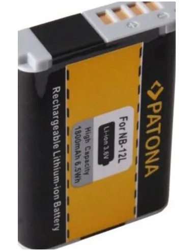 1240 Batteria per Canon NB-12L Legria Mini X Vixia Mini X Powershot G1