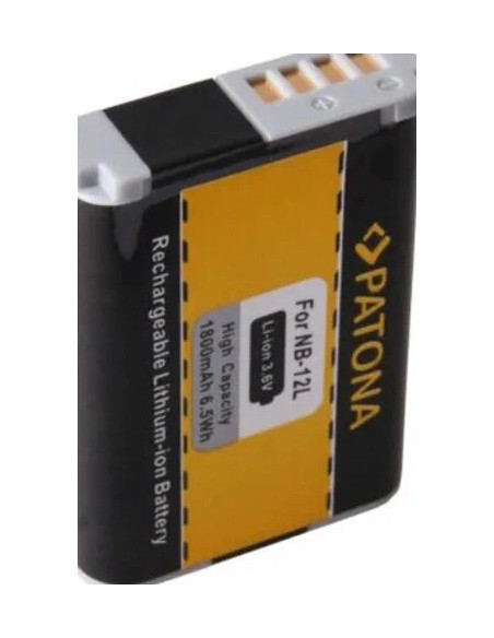 1240 Batteria per Canon NB-12L Legria Mini X Vixia Mini X Powershot G1