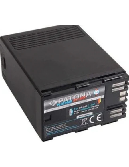 1315 Battery Platinum per Canon BP-A65