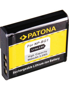 PATONA BATTERY SONY NP-BG1 DSC-N1 N2 H3 H7 H9 H10 T20 T25 W30 W35 2