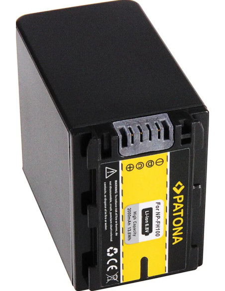 1058 Batteria per fotocamera/videocamera Ioni di Litio 2000 mAh